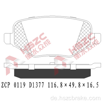 FMSI D1377 Auto Keramikbremspad für Ford